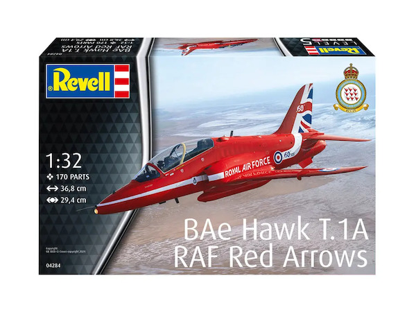 BAe Hawk T1A RAF Red Arrows (REISSUE) 04284