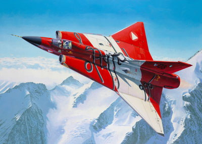 Saab J35J/OE Draken (ex Hasegawa) 04352