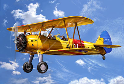 Boeing Stearman PT19 Kaydet  04676