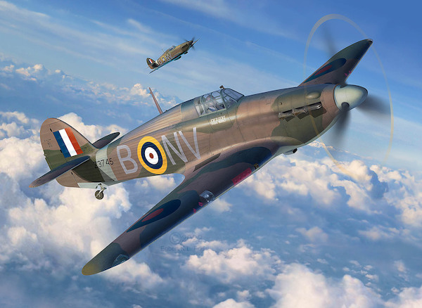 Hawker Hurricane MKIIb (BACK IN STOCK)  04968