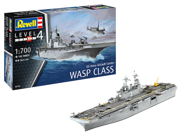 US Navy Assault Carrier WASP class 05178