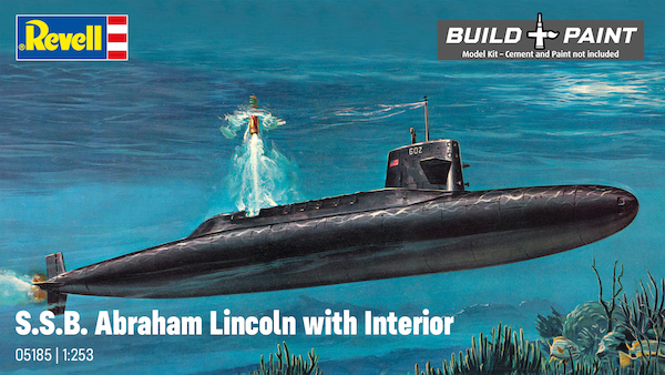 SSB Abraham Lincoln Nuclear ICBM Submarine with Interior  05185