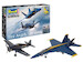 Gift Set "Blue Angels - 80 Years"    (F/A18E Super Hornet and F6F-5 Hellcat)  05613