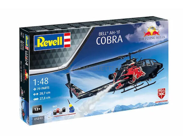 Modelset Bell AH1F Cobra "The flying Bulls" EX MONOGRAM 05640