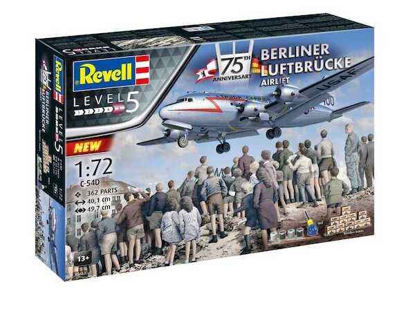 Douglas C54D Skymaster Berlin Airlift 75th Anniversary kit 05652