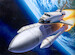 Space Shuttle "Columbia" with Booster rockets -  40th Anniversary giftset 05674