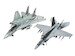 Top Gun Movie set incl Maverick's F/A18E Super Hornet and F14D Tomcat  05677