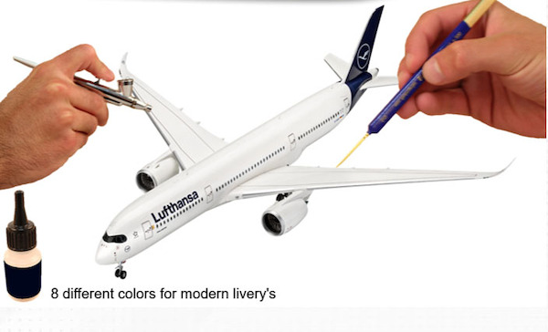 Model color set: Modern Airliners  36203