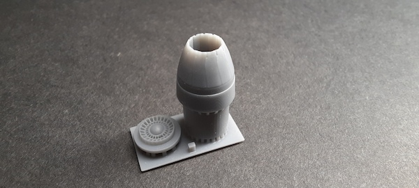 General Electric Exhaust Nozzle (closed) for F16 Fighting Falcon (Revell)  RM028