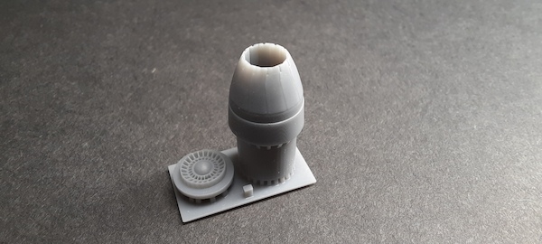 General Electric Exhaust Nozzle (closed) for F16 Fighting Falcon (Revell) RM028