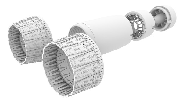 Mirage 2000 Exhaust Nozzle (2 versions)  RM045