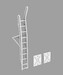 Sukhoi Su27 Boarding Ladder and intake covers (Trumpeter) RM051