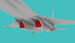 Sukhoi Su27 Exhaust - Open with exhaust and intake covers (Trumpeter)  RM089