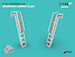 F101A/C sngle seat Voodoo Boarding Ladders (2x)  (Valom)  RM091
