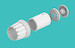 JAS39 Gripen Exhaust (Open)  (Italeri)  RM48008