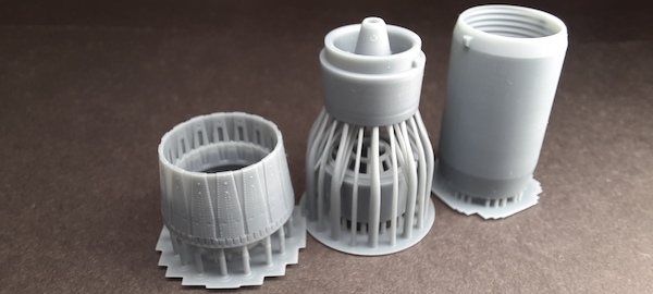 Mirage 2000 Exhaust (Closed) for Revell, Italeri, Heller RM72002