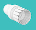 F16 PW-F110 Engine exhaust - open (Hasegawa) RM72023
