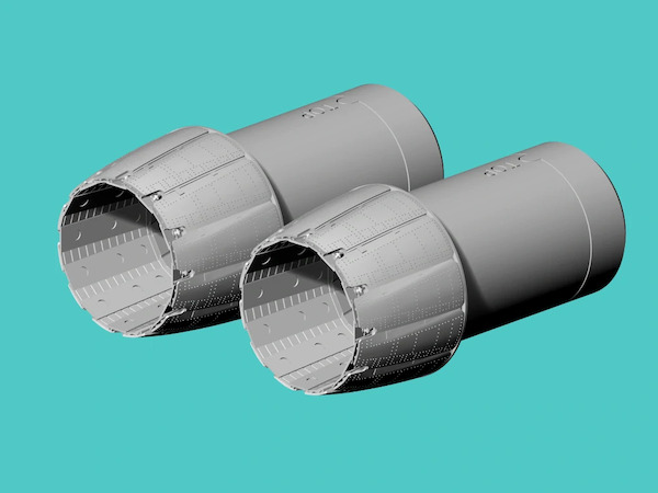 F/A18E/F/G Super Hornet/Growler  Exhaust - Open (Hasegawa)  RM72029