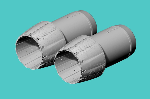 F/A18C Hornet  Exhaust - Open (Academy)  RM72030