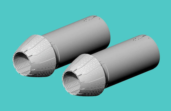 F14D Tomcat Exhaust (Closed) for Tamiya  RM72032