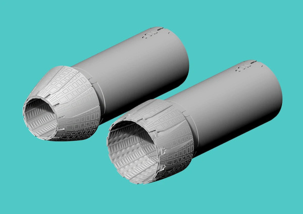 F14D Tomcat Exhaust (Closed/Open mix) for Tamiya  RM72033