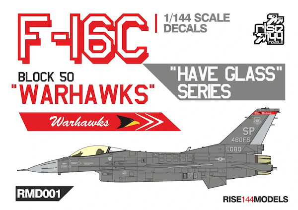 F16C Fighting Falcons Block 50 (WARHAWKS (HAVE GLASS SCHEME))  RMD001