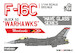 F16C Fighting Falcons Block 50 (WARHAWKS (HAVE GLASS SCHEME)) RMD001