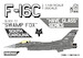 F16C Fighting Falcon Block 52 (SWAMP FOX, South Carolina (HAVE GLASS SCHEME)) RMD002