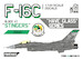 F16C Fighting Falcon Block 54 (112 FS STINGERS, Ohio ANG Part 1 (HAVE GLASS SCHEME)) RMD003