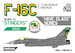 F16C Fighting Falcon Block 42 (112 FS STINGERS, Ohio ANG Part 2 (HAVE GLASS SCHEME)) RMD004
