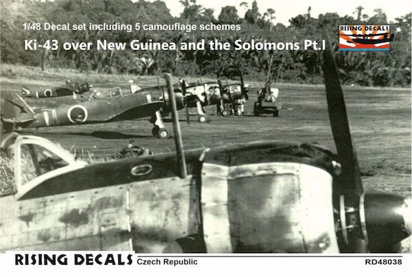 Ki43 Oscar over New Guinea and the Solomons, Pt.1 (5x camo scheme)  rd48-038