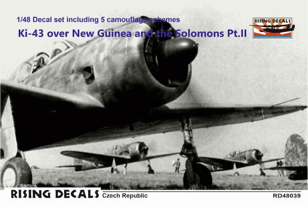 Ki43 Oscar over New Guinea and the Solomons, Pt.2 (5x camo scheme) rd48-039