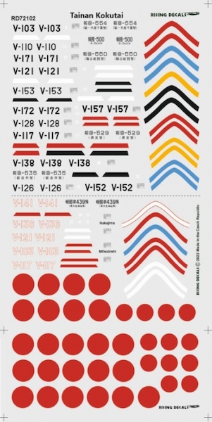 A6M-2 Zero Reisen 21 (Tainan Kaigun Kokuta (17 camo schemes)  rd72-102