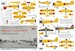 Japanese. Training Aircraft (6x camo scheme for K3M, K5Y & Ki-55) rd72-116