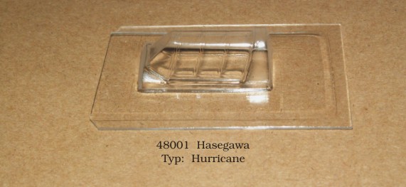 Canopy Hawker Hurricane (Hasegawa)  rt48001