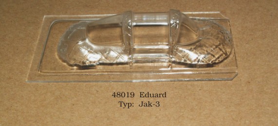 Canopy Jakovlev Jak3 (Eduard) rt48019