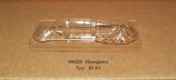 Canopy Kawasaki Ki61 Hien "Tony" (Hasegawa) rt48029