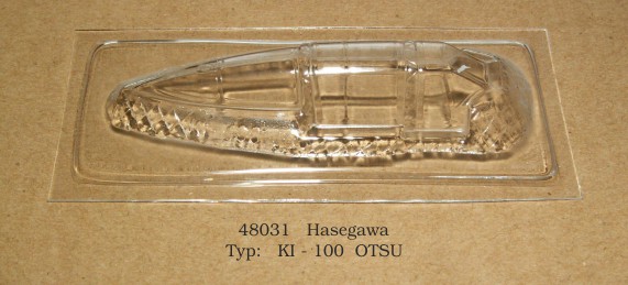 Canopy Kawasaki KI-100 Otsu Hien "Tony" (Hasegawa) rt48031