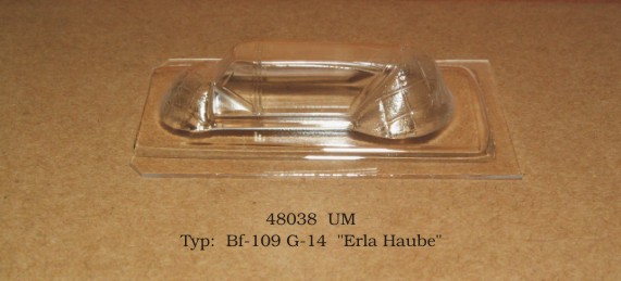 Canopy Messerschmitt BF109G-14 "Erla Haube" (UM) rt48038