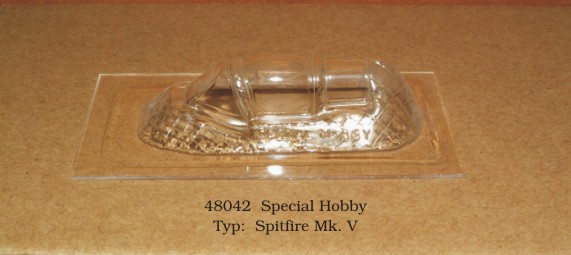 Canopy Supermarine Spitfire MKV (Special Hobby) rt48042