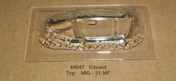 Canopy Mikoyan MIG21MF Fishbed (Eduard) rt48047