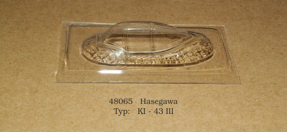 Canopy Nakajima Ki43-III Hayabusa "Oscar" (Hasegawa)  rt48065