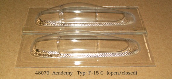 Canopy F15C Eagle (Academy) rt48079