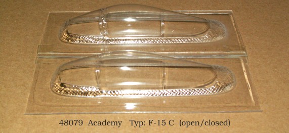 Canopy F15C Eagle (Academy)  rt48079