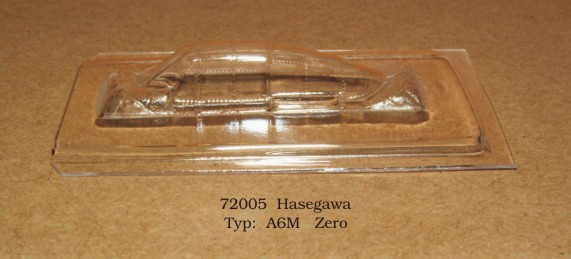 Canopy Mitsubishi A6M Zero (Hasegawa) rt72005