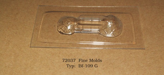 Canopy Messerschmitt BF109G (Fine Moulds)  rt72037