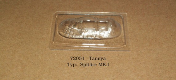Canopy Supermarine Spitfire MKI (Tamiya) rt72051