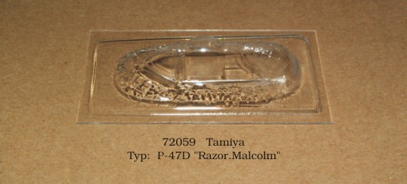Canopy Republic P47D Razorback with Malcolm hood (Tamiya) rt72059