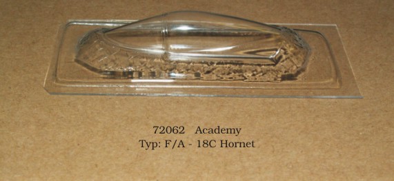 Canopy F/A18C Hornet (Academy)  rt72062