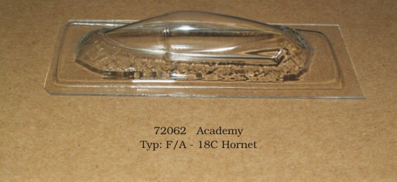 Canopy F/A18C Hornet (Academy) rt72062